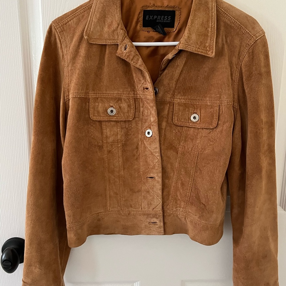 Express Women's Tan Suede Jacket